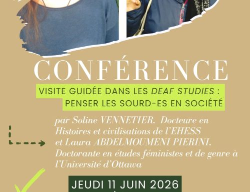 Conférence Visite guidée dans les Deaf studies : penser les sourd.es en société